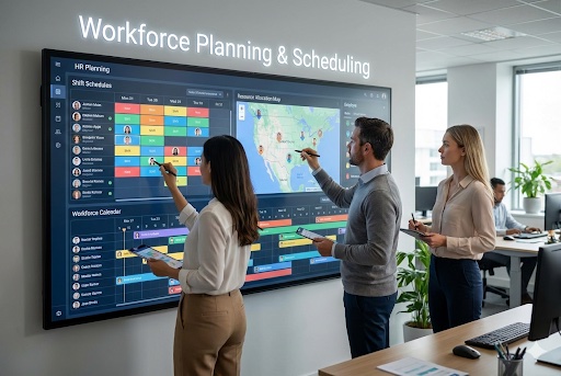 A professional rider on a horse