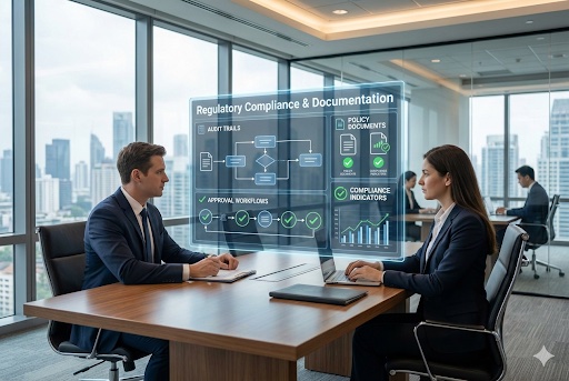 A professional rider on a horse